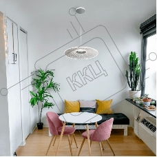 Светильник подвесной Hiper H827-2 8Вт LED 3000K CHROME
