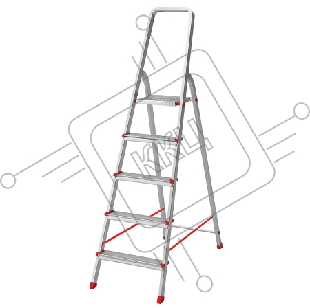 Стремянка алюминиевая 4 ступеньки REXANT