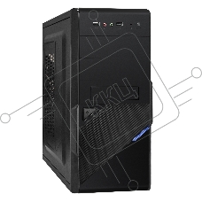 Компьютерный корпус Exegate EX284022RUS Minitower BA-201 Black, mATX, <без БП>, 2*USB, Audio
