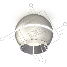 Светильник Ambrella Light XS1103002 SSL/PSL серебро песок/серебро полированное MR16 GU5.3 LED 3W 4200K (C1103, N7032)