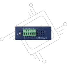 Медиа конвертер PLANET IGT-900-1T1S IP30 Industrial 1-Port 10/100/1000T + 1-Port 100/1000/2500X SFP Full Managed Media Converter (-40 to 75 C, dual redundant power input on 9~48VDC terminal block, ERPS Ring, 1588, Modbus TCP, Cybersecurity features, IPv4/