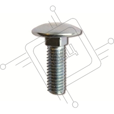Винт М6х16 (уп. 100 шт) ДКС CM010616