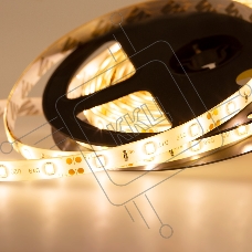 LED лента силикон, 8 мм, IP65, SMD 2835, 60 LED/m, 12 V, цвет свечения теплый белый
