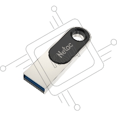 Флеш диск Netac U278 NT03U278N-064G-30PN, 64Gb, USB3.0, металлическая матовая