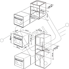 Встраиваемый духовой шкаф Kuppersberg HO 615 BX, High-Tech, объем 73 л, 10 режимов, сенсорное управление, дисплей, таймер, 6 авто программ, гидролизная очистка, телескопические направляющие на одном уровне, поддержание температуры, блокировка от детей, So