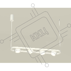 Светильник Ambrella light XB9163153/4 SWH/FR белый песок/белый матовый GX53 (C9163, N8477)