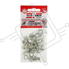 Гайка шестигранная М8 цинк. DIN 934 (уп.35шт) пакет Tech-Krep 103026