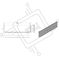 Фальш-панель Hyperline BPV-3-RAL9005 на 3U, цвет черный (RAL 9005)
