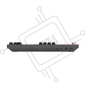 Клавиатура механическая беспроводная Dareu A84 Pro White-Black (белый, черный), 84 клавиши, switch BlueSky V3 (linear), подсветка RGB, подключение проводное+Bluetooth+2.4GHz, аккумулятор 2000mAh