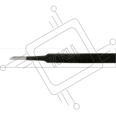 Пинцет Jakemy JM-T7-13 прямой, с закругленными кончиками