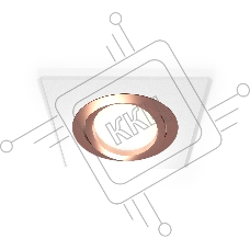 Комплект встраиваемого поворотного светильника Ambrella light XC7631084 SWH/PPG белый песок/золото розовое полированное MR16 GU5.3 (C7631, N7005)