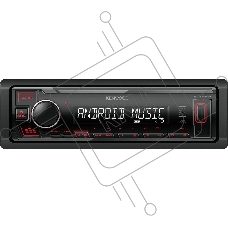 Автомагнитола Kenwood KMM-105 1DIN 4x50Вт AUX 1