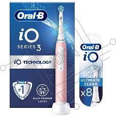 Электрическая зубная щетка ORAL-B IO3 BRUSH PINK