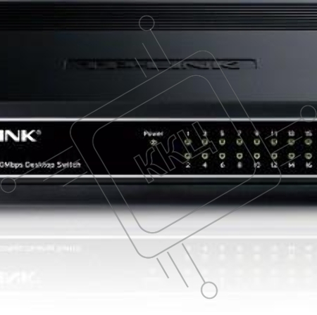 Коммутатор TP-Link SMB TL-SF1016D Коммутатор 16-port 10/100M Desktop Switch, 16 10/100M RJ45 ports, Plastic case