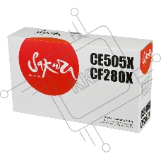 Картридж лазерный Sakura CE505X/CF280X для HP Laserjet 400M/401DN P205, LJ M425,P2055, P2055D, P2055DN черный, 6900 к.