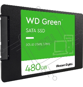 Накопитель SSD WD 480GB Green, 2.5