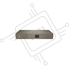 Коммутатор управляемый IP-COM G5312F L3, 12 портов, 10х1 Гбит/с, Base-X SFP 2х1 Гбит/с, настольный