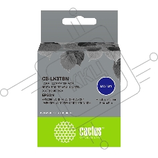 Картридж ленточный Cactus CS-LK3TbN черный шрифт, прозрачный фон (9 мм, 9 м) для Epson LW300/LW400/LW700/LW600P/LW1000P/K400/Z700/Z900