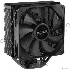 Кулер PCCooler Paladin EX400 черный 120мм алюминий+медь 1800rpm 28.6db 4-pin 180W 157мм