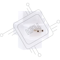 Коннектор угловой тип X белый матовый General GT5B-HC1 