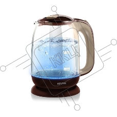 Чайник электрический Centek CT-0034 Coffee Vancouver, стекло, 1.8л,2200 Вт.