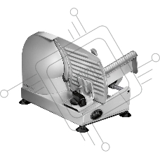 Ломтерезка Clatronic MA 3585 silber