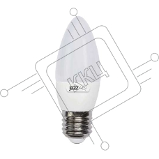 Лампа светодиодная PLED-SP C37 9Вт свеча 5000К холод. бел. E27 820лм 230В JazzWay 5001954A