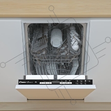 Встраиваемая посудомоечная машина Candy CDIH 2D1047-08 Узкая, 81.5х44.86х55 см, 10 комплектов, 7 программ, 47 дБ