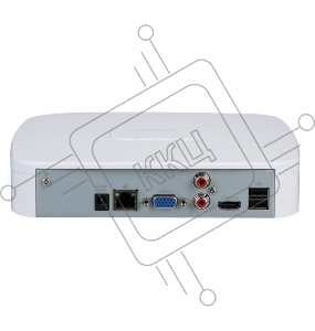 Видеорегистратор Dahua DHI-NVR2104-I2 4-канальный IP-видеорегистратор 4K и H.265+, ИИ