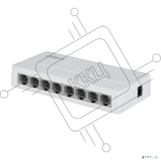 Коммутатор 8-в-1 Dahua DH-SF1008L /8 портов до 100 Мбит.с/коммутация до 1.6 Gbит.с/неуправляемый/Plug & Play/белый (DH-SF1008L)