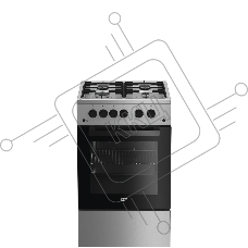 Газовая плита Beko FSGT52110DXO нержавеющая сталь