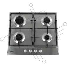 Газовая варочная поверхность Indesit THPM 641 W/IX/I нержавеющая сталь