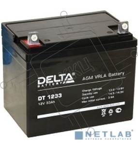 Батарея Delta DT 1233 (33 А\ч, 12В) свинцово- кислотный аккумулятор  