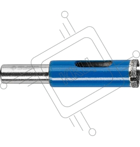 Сверло алмазное трубчатое ЗУБР Профессионал 29860-12 по стеклу и кафелю, d=12 мм, зерно Р 100