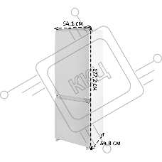 Встраиваемый холодильник Bosch KIN86VFE0 Serie 4, техника плоских шарниров, SN-ST, Объем 260 (184+76)л, NoFrost,LED-освещение, SuperFreeze, VitaFresh XXL