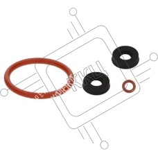 Ремкомплект уплотнителей ЗУ Bosch TES VeroCafe, Siemens EQ