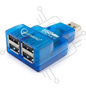Контроллер GEMBIRD  HUB USB2.0 Mini 4-port UHB-CN224