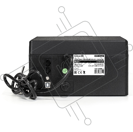 ИБП ExeGate NEO Smart LHB-1000.LCD.AVR.8SH.CH.USB <1000VA/650W, LCD, AVR, 8*Schuko, USB, 4*USB-порта для зарядки, Black>