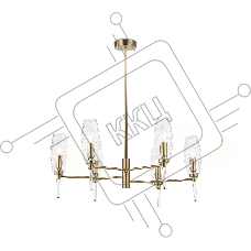 Люстра Ambrella light LH55201/6 BS/CL латунь/прозрачный E14*6 max 40W D660*520