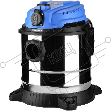 Строительный пылесос Deko DKVC-1200-20S 1200Вт (уборка: сухая) серебристый