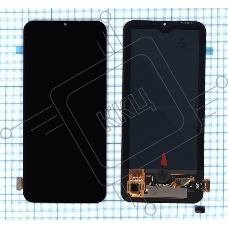 Дисплей для Xiaomi Mi10 Lite в сборе с тачскрином (OLED) черный
