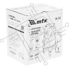 Лазерный уровень MTX MFL RED, 30 м, красный луч, акк. Li 2400 mAh, сумка, резьба 5/8