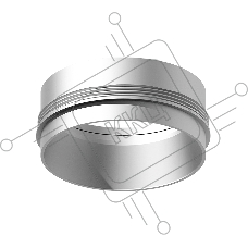 Насадка для корпуса светильника N6123 МСH хром матовый D60*H32mm Out10mm MR16