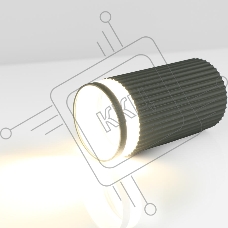 Спот GWL-GU10-M-IP20 Графит С Боковым рассеивателем Полосы