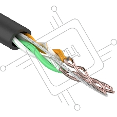 Кабель REXANT (01-0025) Кабель UTP CAT5e 2 пары (305м) 0.51 мм OUTDOOR
