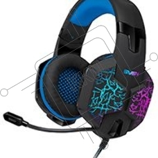 Гарнитура SVEN AP-U980MV, черный-синий (USB, LED, 7.1, 2.2m)