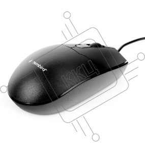 Мышь Gembird MOP-425, USB, черный, 2кн.+колесо-кнопка, 1000 DPI, кабель 1.8м