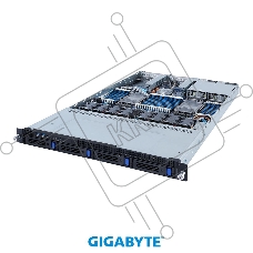 Серверная платформа Gigabyte R182-340 (rev. 100) 1U, 4x3.5