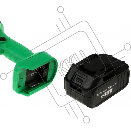 Пила цепная аккумуляторная ZITREK GreenSaw 20 Extra power { 20В, 3Ач Li-ion аккум. 1шт, 1,5Ач Li-ion аккум. 1шт, ЗУ }