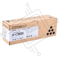 Картридж лазерный тип SP C360E черный для Ricoh SP C360DNw/SP C360SNw/SP C360SFNw/SP C361SFNw (2,5K)